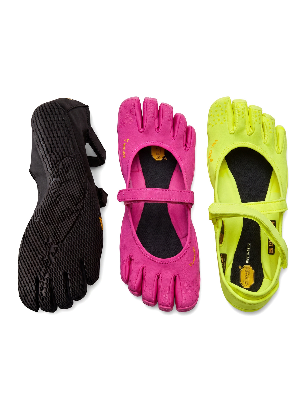 V-You Know Women's 5-Toe Split BarefootShoes - Pink, Breathable, Flexible Thin GripSole, Adjustable Strap, for Yoga & Pilates, US-Style Casual Fitness Footwear (Barefoot ShoesWomen)